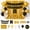 Design 2, variant on Graduation Party Supplies Grad Party Decorations Class of 2025 Congrats Grad Banner Black Gold Balloons College Congratulations Decor with Fringe Foil Curtain Design 1