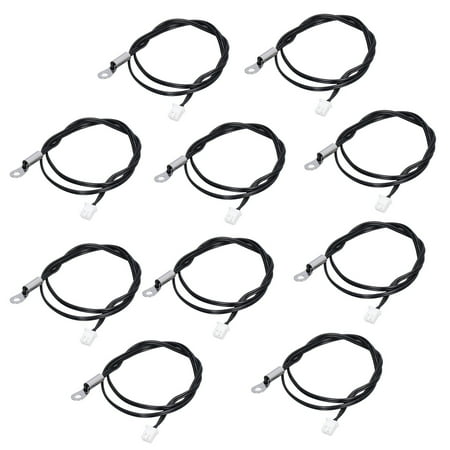 NTC Thermistor,10Pcs NTC Thermistor Temperature Thermistor Temperature ...