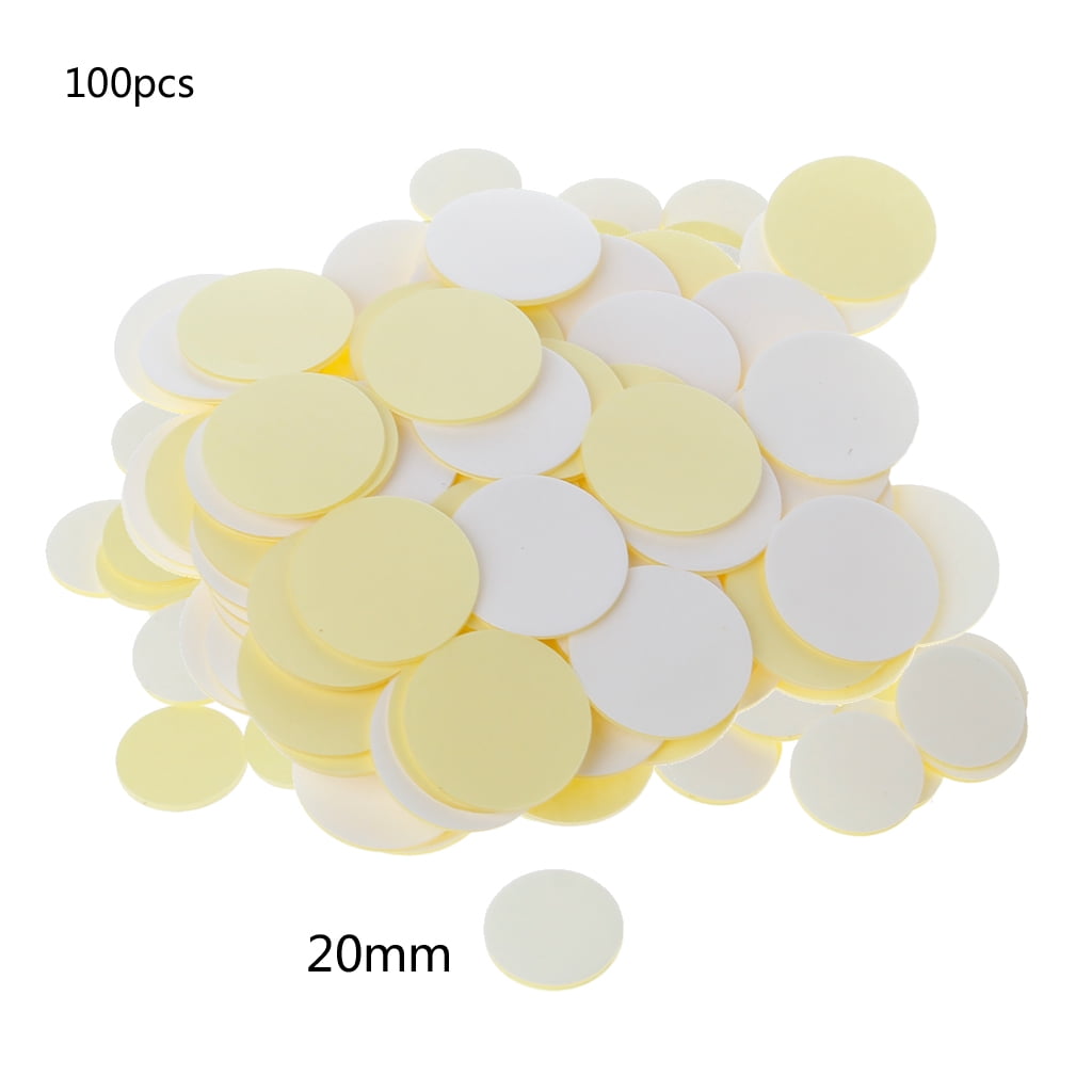 Double-side Glue Adhesive Dot Removable Strong Twin Stick Stickers 100PK 15mm 