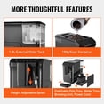 thumbnail image 3 of KFFKFF Automatic Espresso Machine, 20-Bar, Espresso Machines With Milk Frother and Built-In & Adjustable Espresso Bean Grinder,15 Grinding Levels and 1.5L Water Tank, 3 of 9