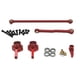 thumbnail image 3 of Enlaces de amarre de barra de dirección Juego de dirección de coche RC Suministro de accesorios a escala para vehículos RC DIY rojo, 3 of 9