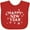 Red, variant on Inktastic Happy New Year Boys or Girls Baby Bib