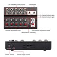 thumbnail image 4 of 10-Channel Mixing Console Digital Audio Mixer Stereo for Recording DJ Network Live Broadcast, 4 of 5