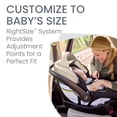 thumbnail image 5 of Britax Willow Brook S+ Baby Travel System, Infant Car Seat and Stroller Combo with Alpine Base, ClickTight Technology, SafeWash Insert and Cover, Sand Onyx, 5 of 5