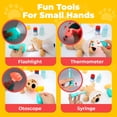 thumbnail image 4 of Kit veterinario ULOVEME Pretend Play Doctor con juguete para perros 3+, 4 of 7