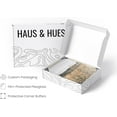 thumbnail image 4 of Haus and Hues Frame Wall Art for Living Room - Country Pictures Wall Decor with Rustic Charm, Vintage Elegance, and Nature's Beauty Perfect for a Touch of French and Country Flair (11x14 Frame Beige), 4 of 6