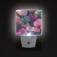 thumbnail image 3 of Night Light 3x4.5x1.4In LED Sensor Night Light Instruction Bedroom Baby Room Stairway Hallway Entry Night Light Pink Leaves, 3 of 7