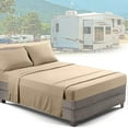 Clara Clark RV/Short Queen 6Piece Bed Set for Campers Deep Pocket