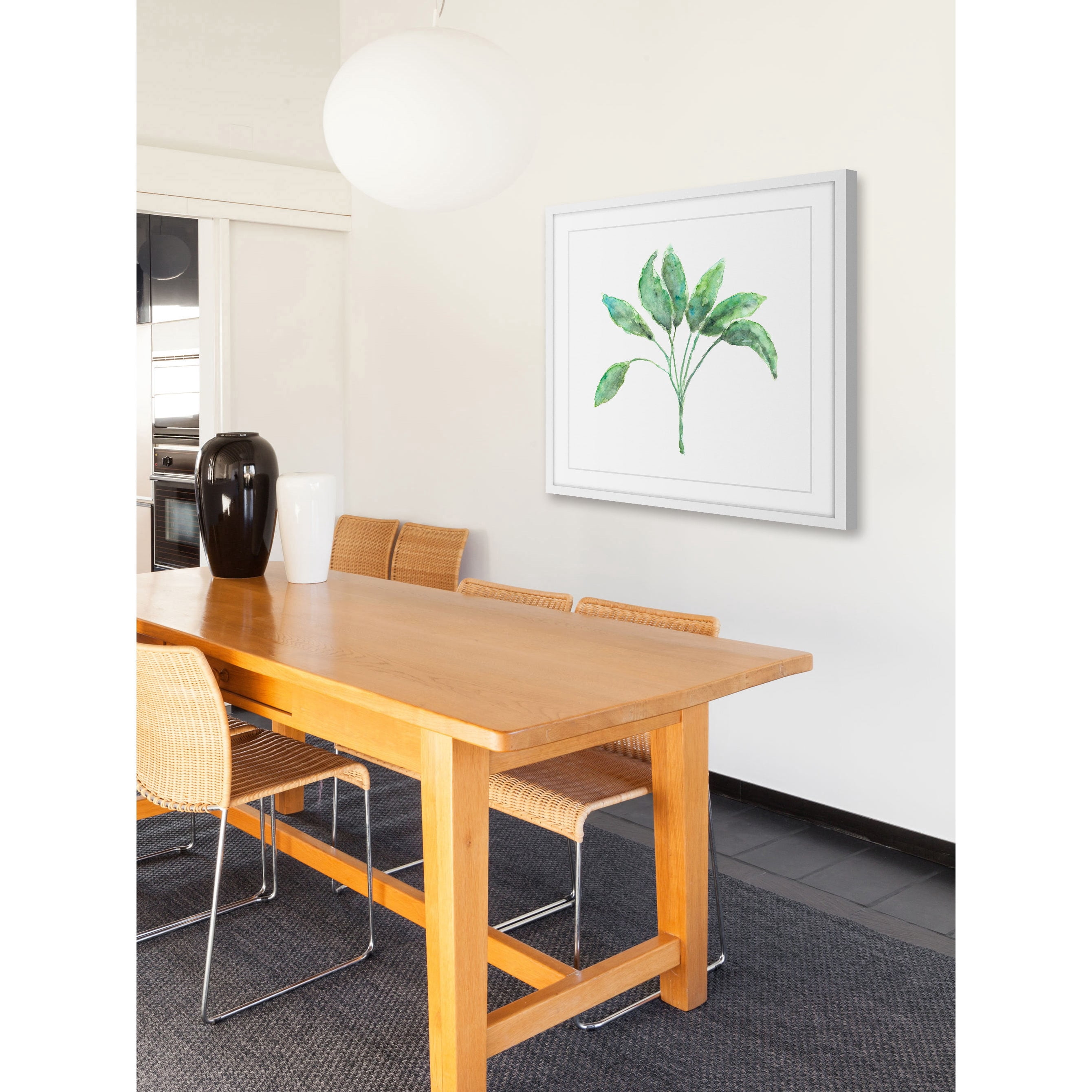 Marmont Hill "Sage Herb" by Thimble Sparrow Framed Painting Print