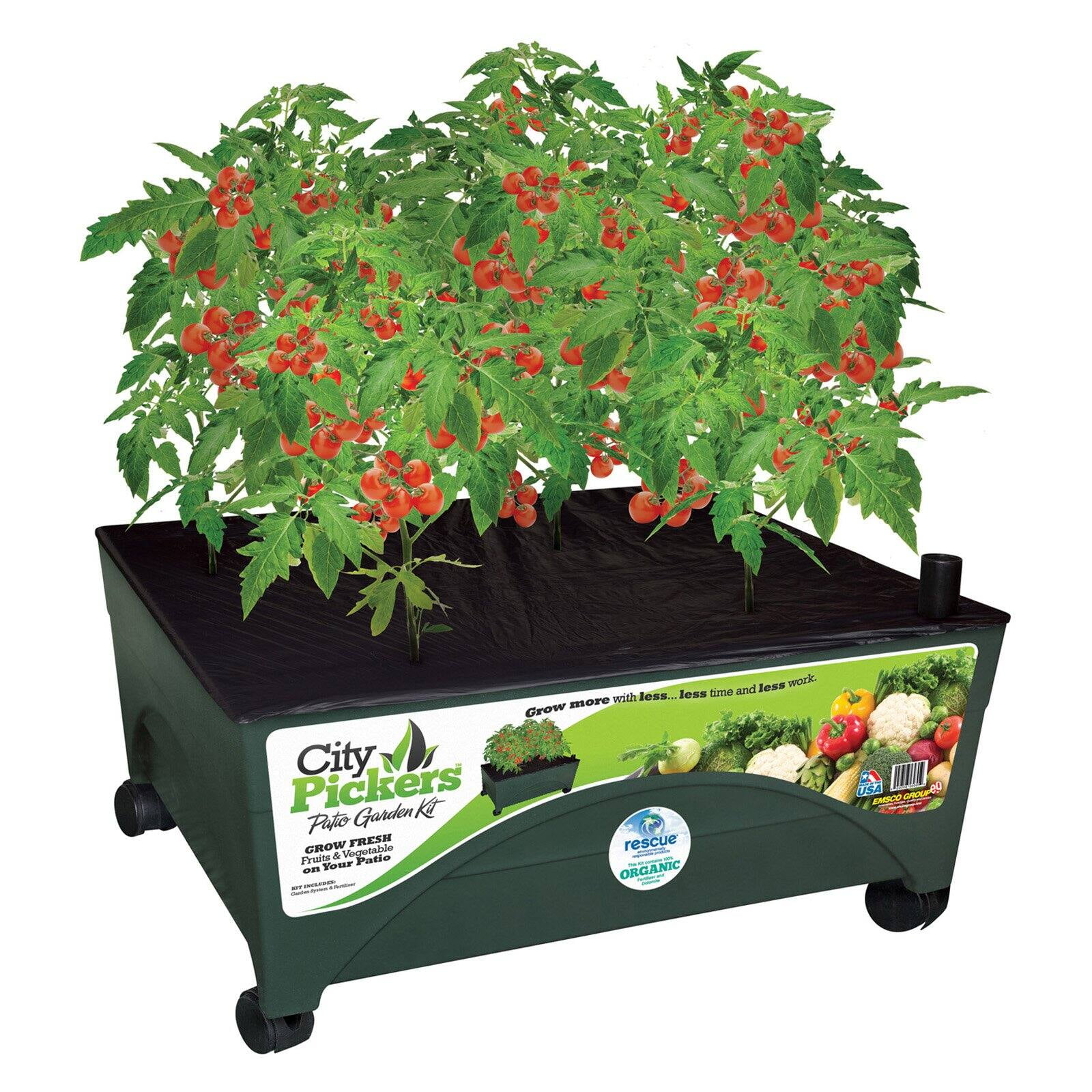 Emsco City Pickers Indoor Patio Grow Box Garden Walmart Com