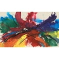thumbnail image 3 of Goldberger, Jennifer 24x16 Black Modern Framed Museum Art Print Titled - Twisting Rainbow II, 3 of 5