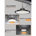thumbnail image 4 of Lámpara LED de gran altura ONLYLUX UFO, 150 W, 5000 K, 22500 LM, paquete de 10, 4 of 8