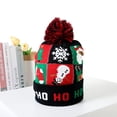 thumbnail image 3 of comerut Christmas Elk Santa Hat Spread Joy Warmth Festive Men Women Knitted Cartoon Lovely Beautiful Winter Hat, 3 of 7