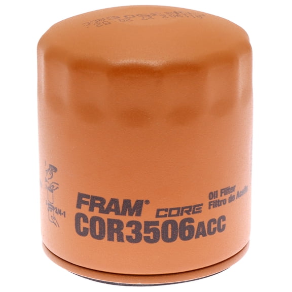 FRAM Core 3506 Oil Filter - Offer Valid for In-store Oil Change Only Fits select: 1999-2006 CHEVROLET SILVERADO, 2006-2011 CHEVROLET IMPALA