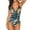 Blue, variant on "Aayomet Bathing Suit Women's One Piece Bathing Suit High Cut Swimsuits Retro Halter V Neck Monokini,Purple XXL"