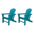 thumbnail image 1 of Leisure Classics UV Protected Indoor Outdoor Patio Chair, Turquoise  (2 Pack), 1 of 10