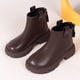 thumbnail image 1 of Botas Martin para niña, otoño e invierno, botas individuales para niña, botas de cuero con forro polar para niña, botas cortas de algodón para bebé, 1 of 5