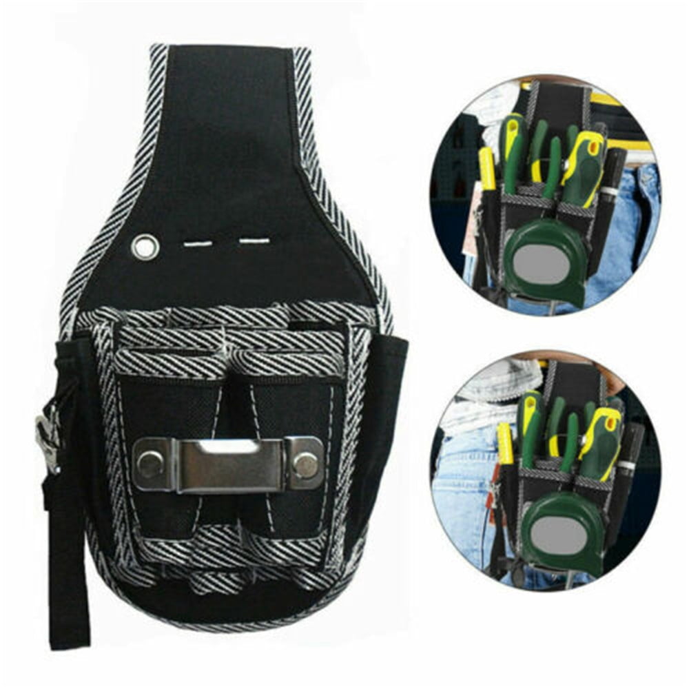 LNGOOR Garden Portable Multi-Function Tool Waist Bag Belt Tool Apron With Adjustable Tool Storage Bag,Electrician’s Waist Tool Bag,Tool Organizer