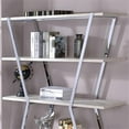 thumbnail image 6 of Furniture of America Ketano Metal 4-Shelf Bookcase in Chrome, 6 of 9