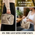 thumbnail image 2 of FOR U DESIGNS Eagle Mountain Print Bible Case Quilted Bible Carrying Case Washable Bible Carrier Tote Bag with Zipper Pocket Book Cover Christian Bible Accessories, 2 of 7