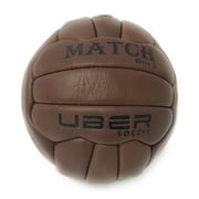 Uber Soccer Vintage Match Soccer Ball - Players Replica - Size 5 (1, Vintage Ball, Size 5)