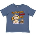 thumbnail image 3 of Inktastic My Grandma Loves Me Monkey Boys or Girls Baby T-Shirt, 3 of 5