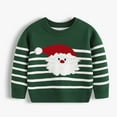 thumbnail image 2 of FAIWAD Kids Christmas Knit Sweater Toddler Girls Boys Round Neck Long Sleeve Pullover Tops Child Knitwear Cute Clothes, 2 of 6