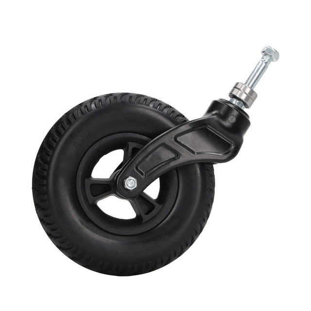 Roulettes de Remplacement pour Déambulateur, Roulettes avant de Fauteuil Roulant 8 Roulettes Roue Universelle de Fauteuil Roulant Roue de Remplacement Ultra Réactive