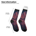thumbnail image 2 of Sigee Fireworks3 for Premium Children's Socks Unisex School Kids Boys Girls,Soft and Comfy Kids' Socks, 2 of 5
