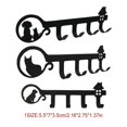 thumbnail image 4 of Wall Mounted Hook Office Bathroom Kitchen Decor Hanger Keys Holder, 4 of 6