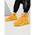 thumbnail image 6 of EKRBXA Knit No-Tie Sneakers, Lightweight Breathable Mesh Running Shoes, Non-Slip Comfort Casual Trainers with Wave Hollow Sole for Gym & Everyday Wear, 6 of 6
