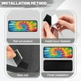 thumbnail image 4 of Yuyamidu Rainbow Tie Dye RV Step Covers 4 Pack RV Camper Step Covers Fashion Camper Step Covers Non-Slip RV Step Rugs RV Stair Covers Keep RV Clean, 4 of 7