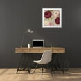thumbnail image 3 of Jensen, Asia 26x26 White Modern Wood Framed Museum Art Print Titled - Amorous II, 3 of 4