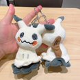 thumbnail image 3 of LLavero de Anime de Pokémon de 12cm, Mimikyu, Pikachu, decoración de mochila, juguetes de peluche suaves, muñecos de dibujos animados, regalo de Halloween, 3 of 5