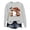 Light Gray, variant on Halloween Sweatshirt for Women Hoodless Sweatshirt Oversized Crewneck Long Sleeve Pullover Sweatshirt for Women Light Gray M