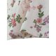 thumbnail image 5 of Vestido a media pierna con cuello en V y estampado floral con cintura fruncida blanco Flor rosa verde violeta XL, 5 of 5