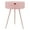 Pink, variant on AzulHome Nightstand, Modern Side Table Bedroom with Storage, Small End Bedside Table with Drawer for Living Room, Office, Dorm Small Spaces (Black)