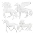 thumbnail image 5 of OUNONA DIY Painting Unicorn Figurines for Kids Playing Made of ABS White Pieces, 5 of 8