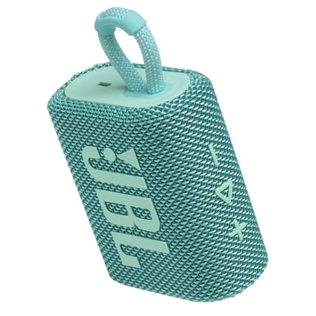 JBL - GO3 Portable Waterproof Wireless Speaker - Teal