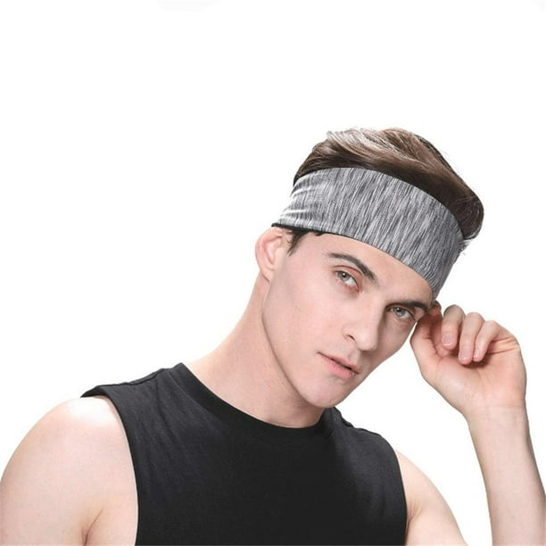 Bandeau pour hommes femmes élastique Sport bandeaux bandeau Yoga bandeaux  couvre-chef bandeau sport cheveux accessoires bande de sécurité 