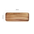 thumbnail image 2 of Norbi Wooden Plate Wooden Tray Rectangular Coffee Breakfast Bread Tray Fruit Tray Wooden Tableware Kitchen Supplies A, 2 of 6