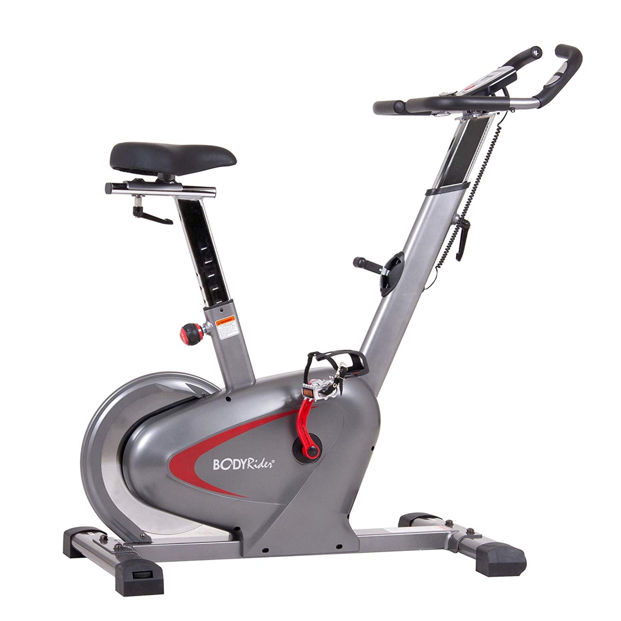 Body Rider Indoor Upright Bike with Rear Drive Flywheel