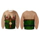 thumbnail image 5 of Sweater Camiseta Para Mujer Hombre 3D Impresión Digital Cuello Redondo Pulóver Sudaderas Para Regalo De Navidad Fiesta De Vacaciones seitruly HA045280-02, 5 of 5