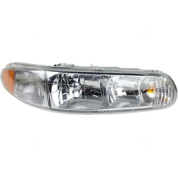 Right Headlight Assembly - Compatible with 1997 - 2005 Buick Century 1998 1999 2000 2001 2002 2003 2004