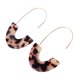 thumbnail image 1 of 1 par de aretes en forma de U con estampado de leopardo geométrico universal colgantes para la oreja suministros elegantes para fiestas para Ropa, zapatos y accesorios Miscelánea café rojo Sonducket AP010170-15, 1 of 6