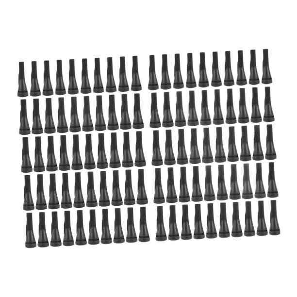 100 piezas de palitos de depilación para aves domésticas, de alta flexibilidad, para desplumar pollos. Negro