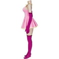 thumbnail image 3 of Pink Dress Women Girls Dress with Gloves Stocking Costume, 3 of 7