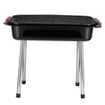 thumbnail image 2 of Parrilla para barbacoa, doble capa con soportes antideslizantes Parrilla eléctrica para barbacoa, para barbacoa casera,Parrilla para barbacoa Parrilla eléctrica Parrilla eléctrica para barbacoa Parril Higoodz Cocina, Decoración y Otros, 2 of 8