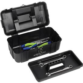 WATERLOO 14" PLASTIC TOOL BOX