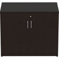 thumbnail image 3 of Lorell LLR18226 Essentials Laminate 2 Door Storage Cabinet, Espresso, 3 of 5